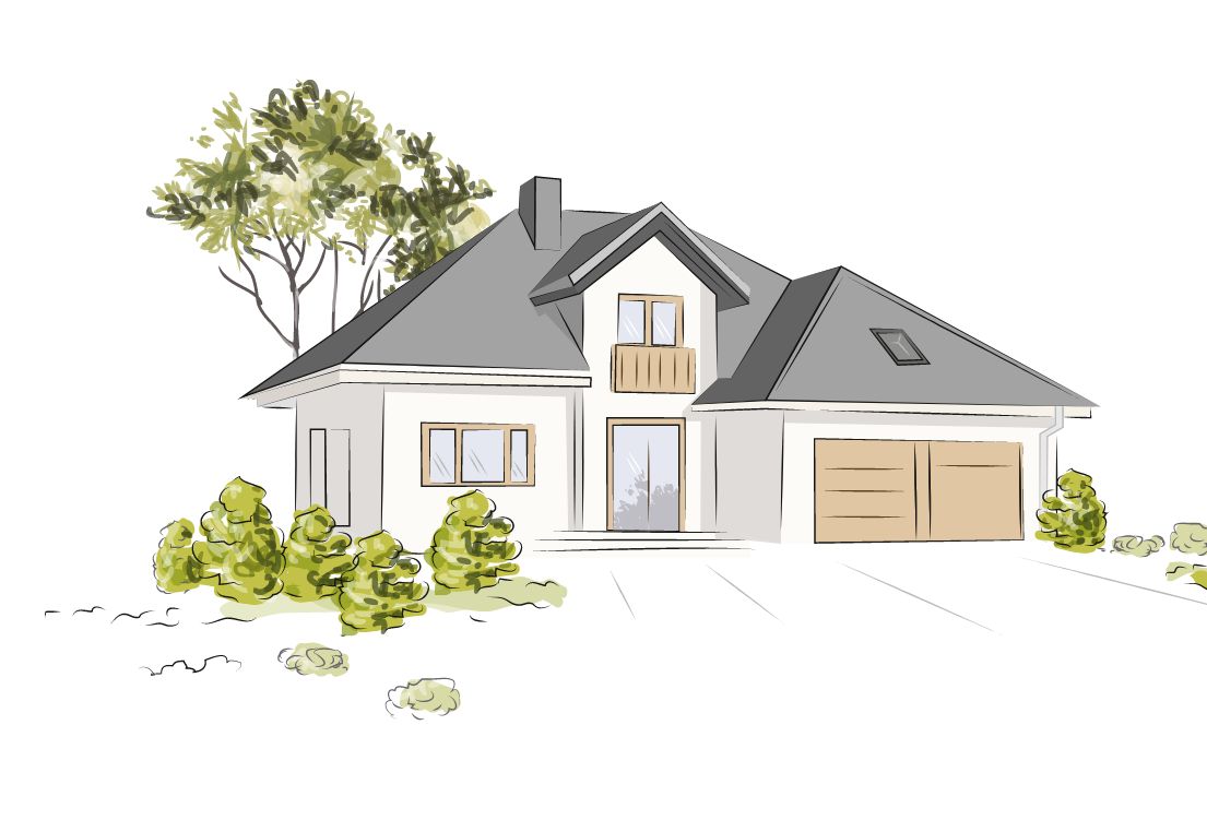 illustration projet rénovation d'une maison